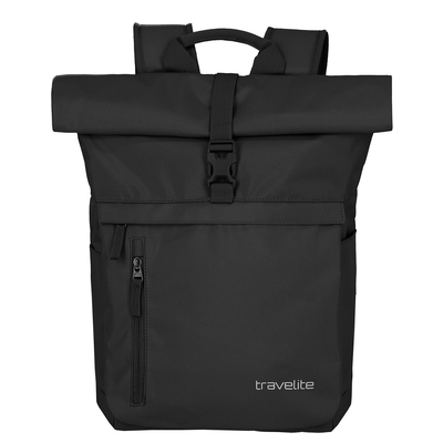 Travelite Basics Rollup Backpack black