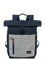 Travelite Basics Rollup Backpack navy/grey