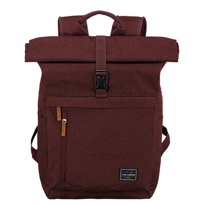 Travelite Basics Rollup Backpack bordeaux
