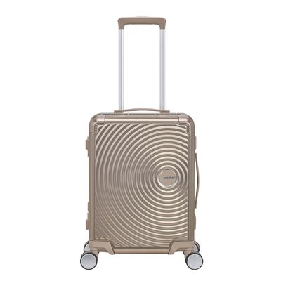 American Tourister Soundbox Alu Spinner 55/20 TSA bronze
