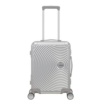 American Tourister Soundbox Alu Spinner 55/20 TSA silver