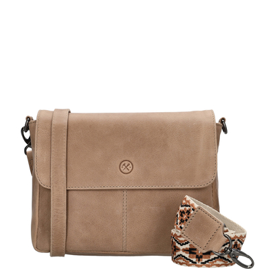 Hide & Stitches Next Navajo Shoulderbag sand