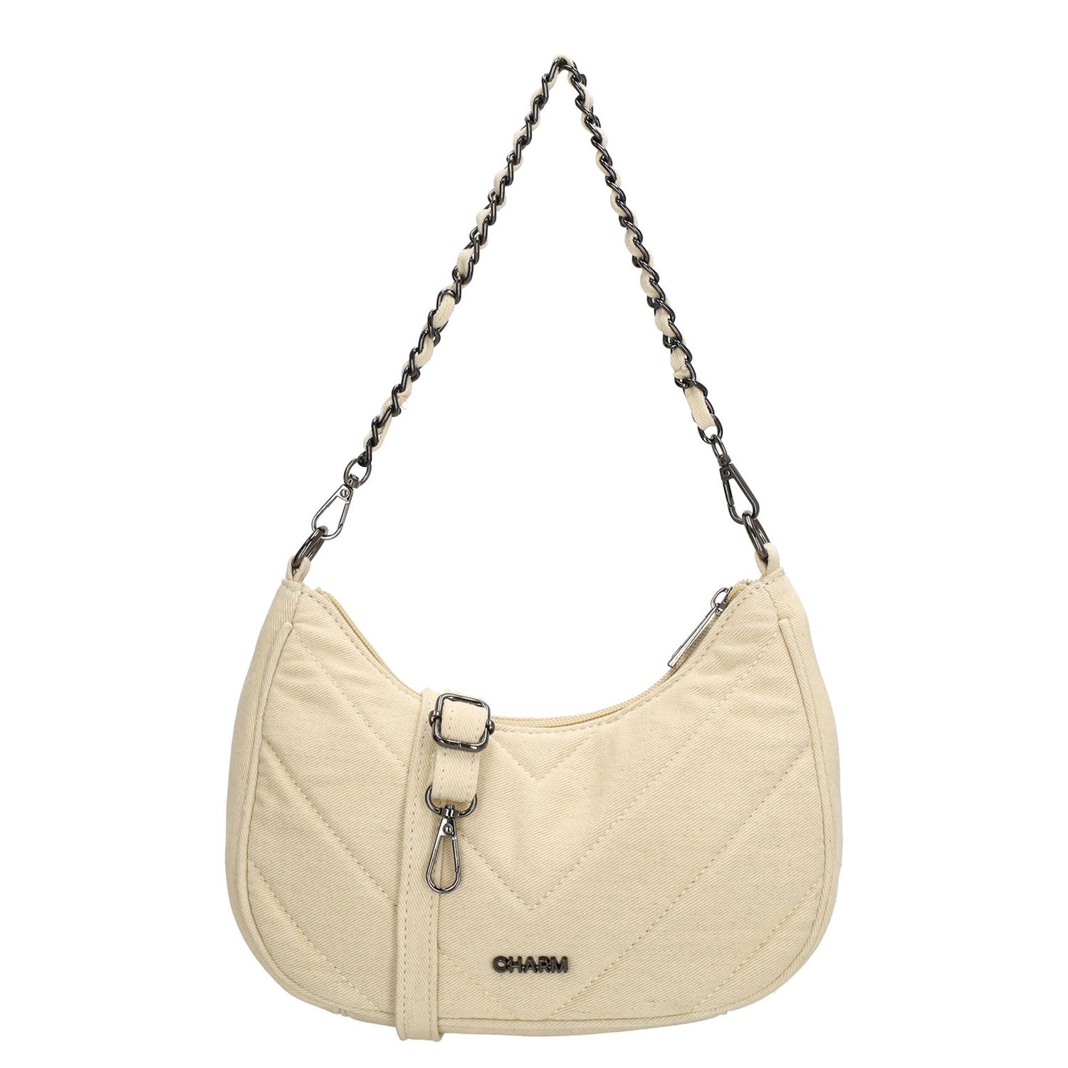 Charm London schoudertas beige