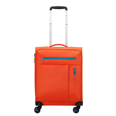Roncato Lite Soft 4 Wheel Cabin Trolley brilliant orange
