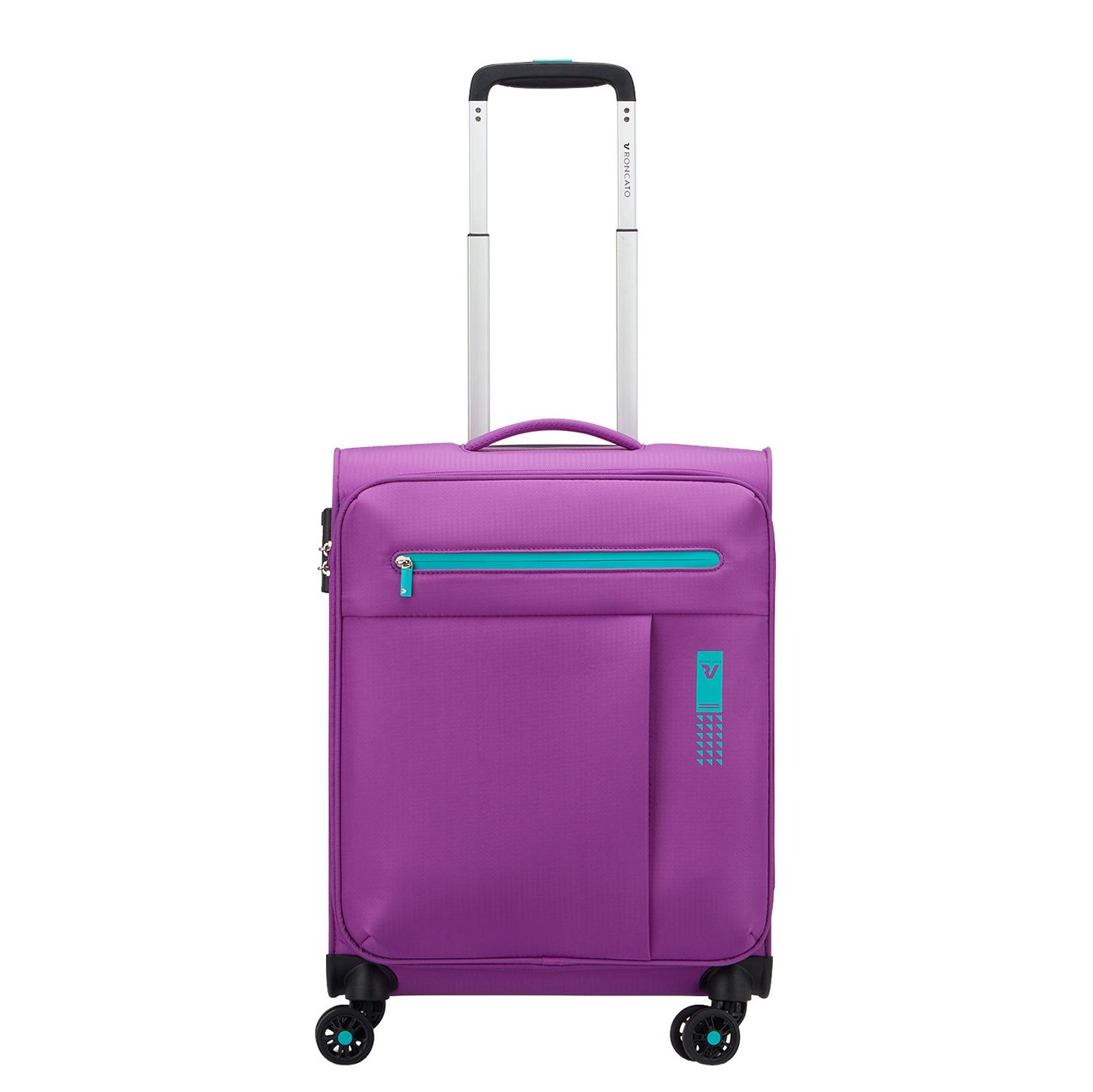 Roncato Lite Soft 4 Wheel Cabin Trolley orchid handbagage koffer