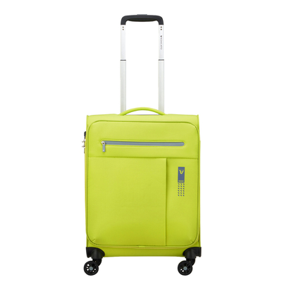 Roncato Lite Soft 4 Wheel Cabin Trolley cyber lime