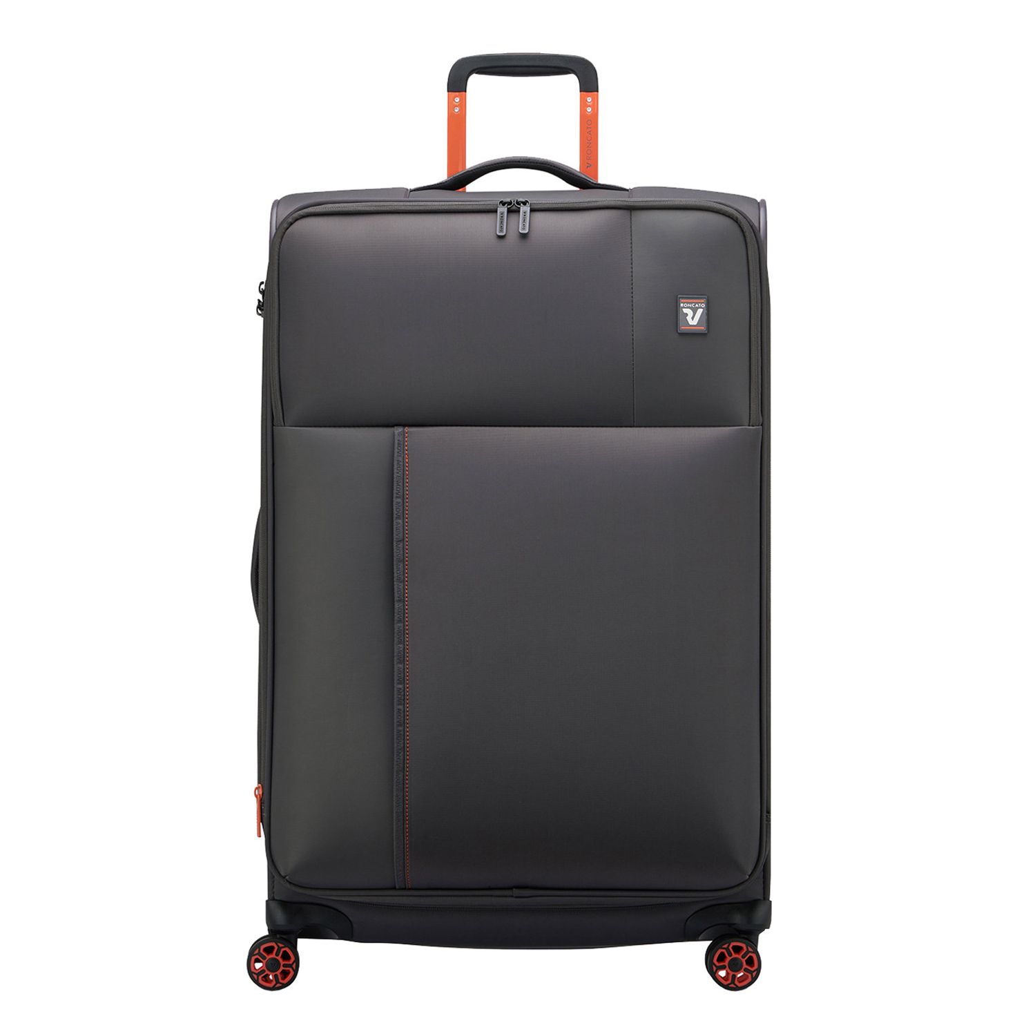 Roncato Move Expandable Trolley 77 graphite zachte koffer lichtgewicht koffer