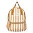 Kidzroom Lille Stripe Frenzy Backpack brown