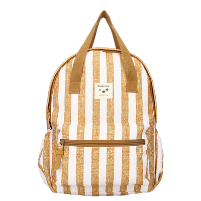 Kidzroom Lille Stripe Frenzy Backpack brown