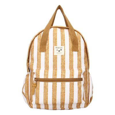 Kidzroom Lille Stripe Frenzy Backpack brown