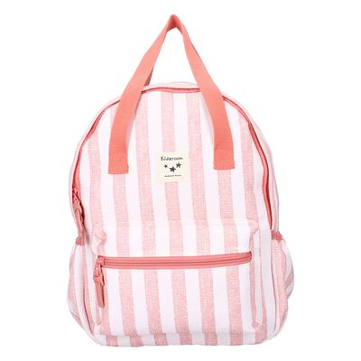 Kidzroom Lille Stripe Frenzy Backpack pink