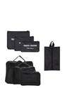 Charm London Travel Accessoires Packingcubes black