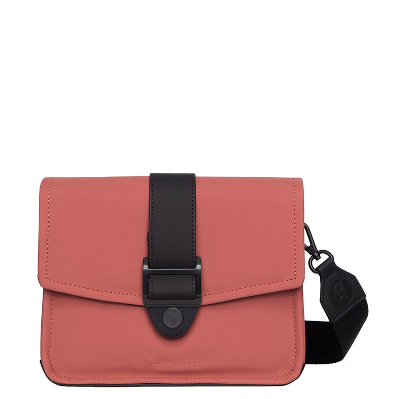 Bold Banana crossbodytas zwart en roze