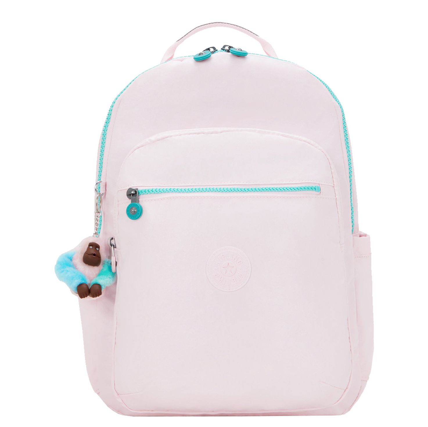 Kipling Seoul schooltas roze