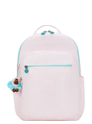 Kipling Seoul College pink met