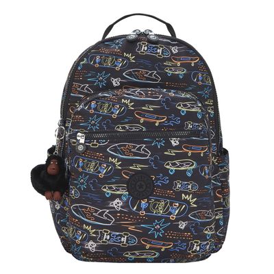 Kipling Seoul College neon skate