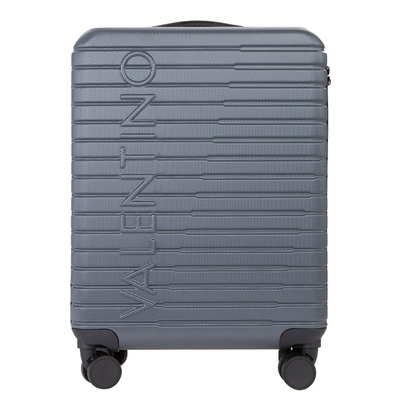 Valentino Mercury Small-Size Carry On Suitcase gun metal
