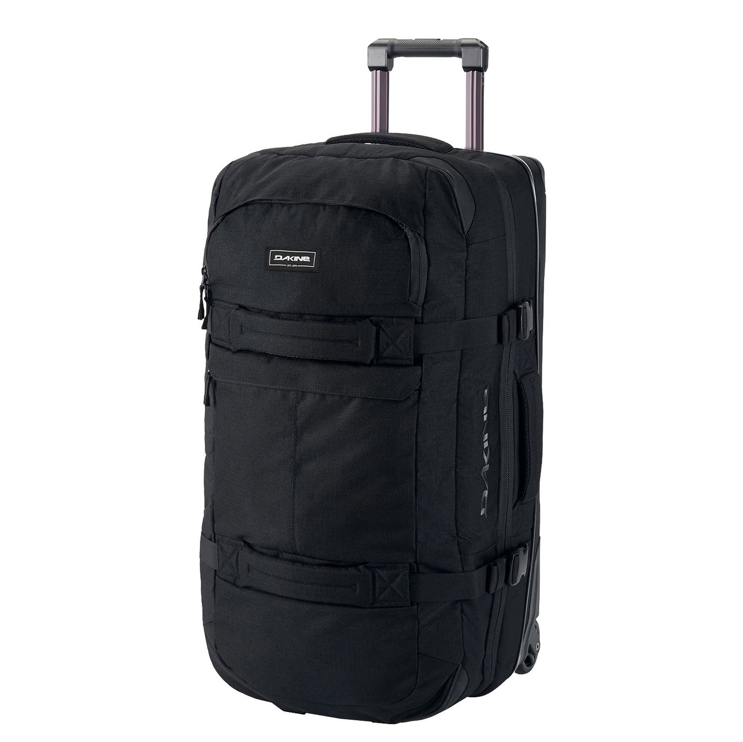 Dakine Split Roller 85L blackreistas met wielen