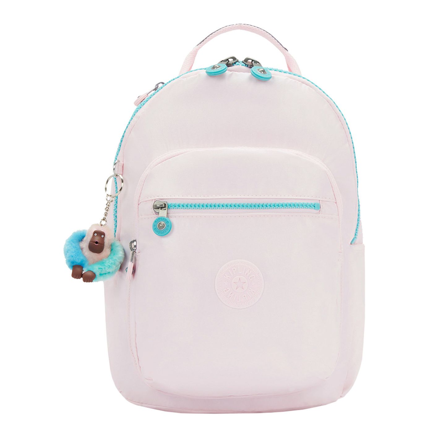 Kipling Seoul S schooltas roze