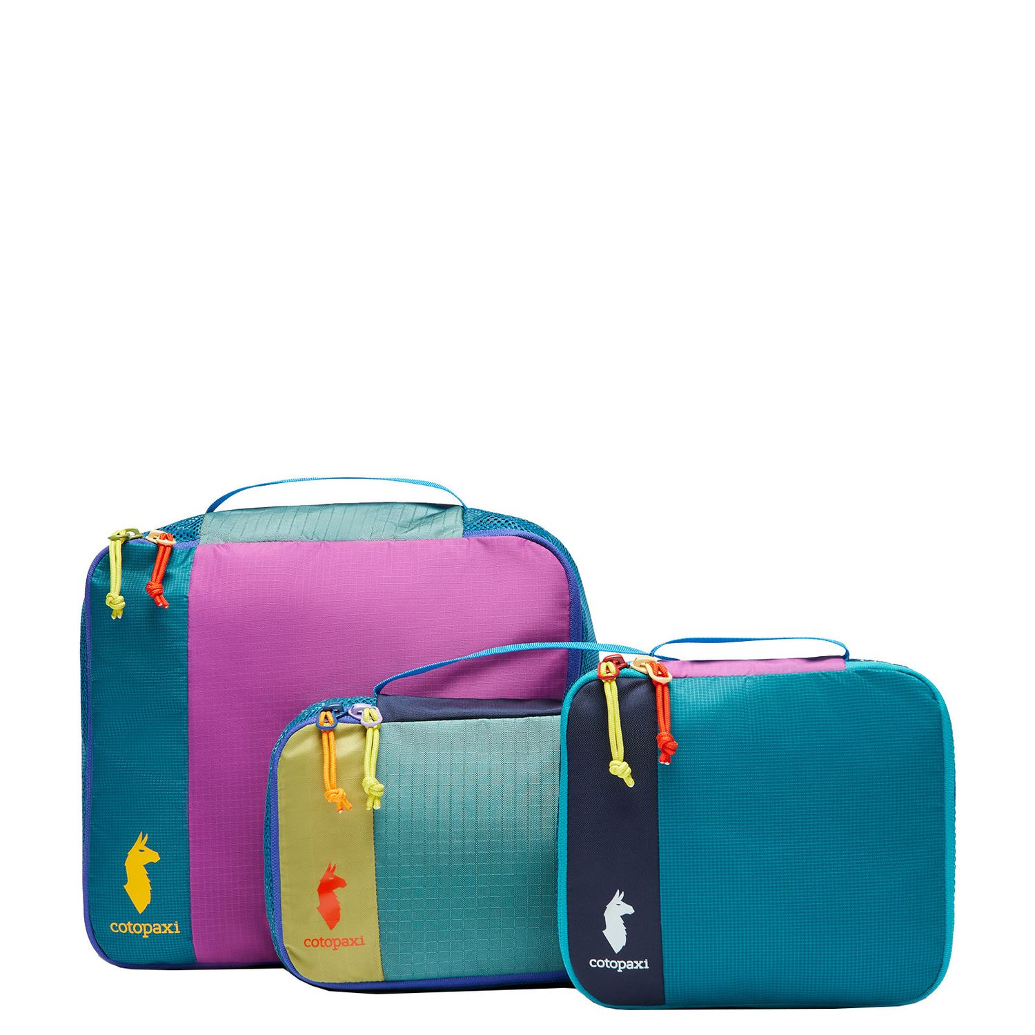 Cotopaxi Cubo Packing Travel Bundle del dia