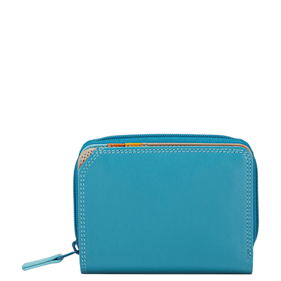 Mywalit Ladies Small Wallet w/Zip Around Purse sardinia
