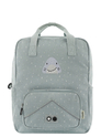 Trixie Mr. Shark Large Backpack light grey