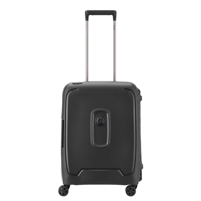 Delsey Moncey 4 Wheel Slim Cabin Trolley 55 cm black