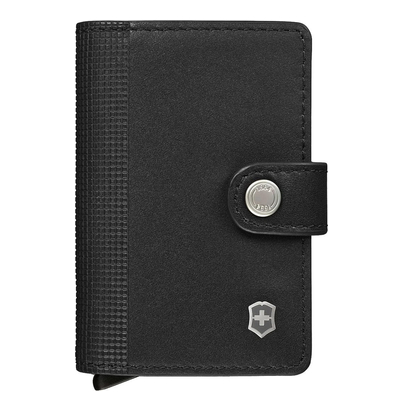 Victorinox Altius Secrid Leather Card Wallet black