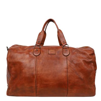 Bear Design Lucien Weekendbag cognac