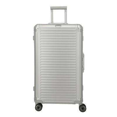 Travelite Next 4 Wheel Trunk L silver