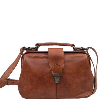 Bear Design Julia Doctor's Bag cognac