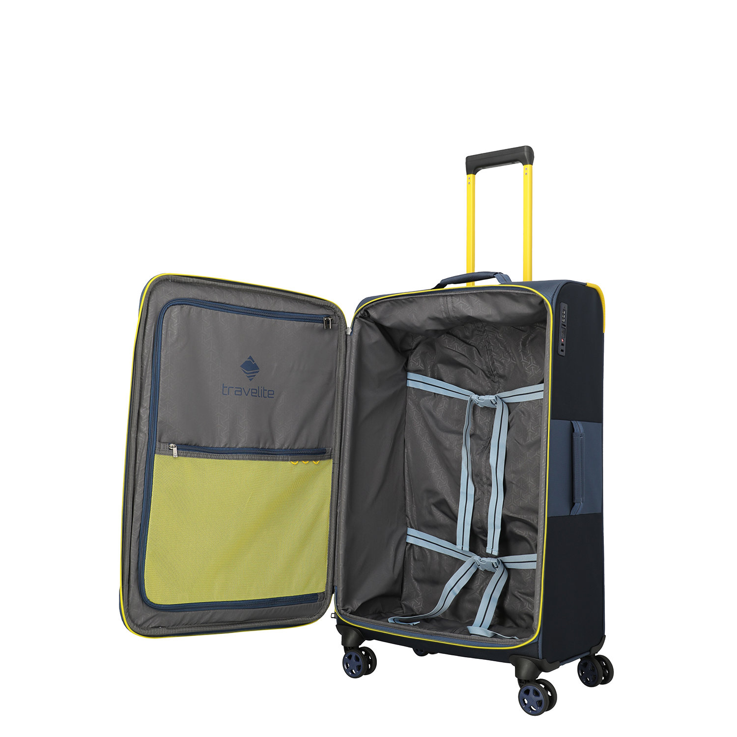 Travelite Color Craze 4 Wheel Trolley L navy 8000049-20