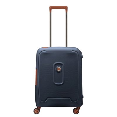 Delsey Moncey 4 Wheel Slim Cabin Trolley 55 cm ink blue