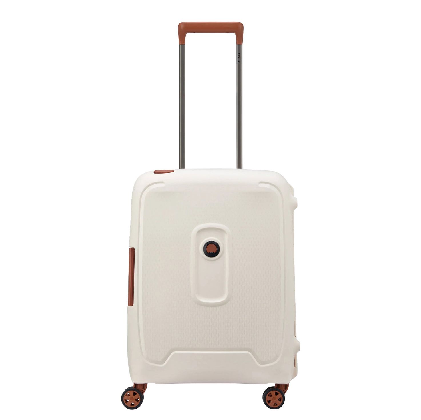 Delsey Moncey 4 Wheel Slim Cabin Trolley 55/40 Angora White
