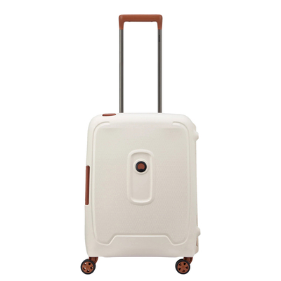 Delsey Moncey 4 Wheel Slim Cabin Trolley 55/40 angora white