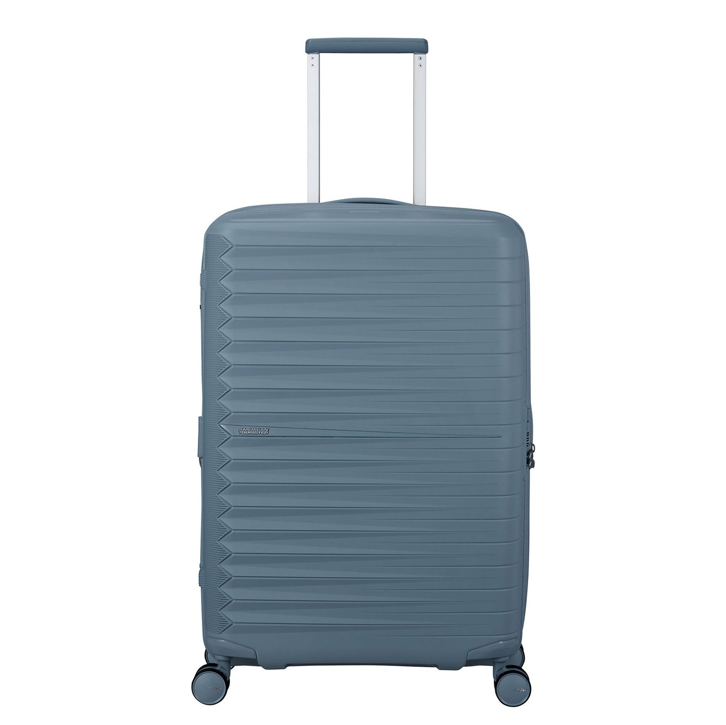 Travelbags American Tourister FastForward Spinner 68/25 TSA Exp steel blue hardcase koffer lichtgewicht koffer aanbieding