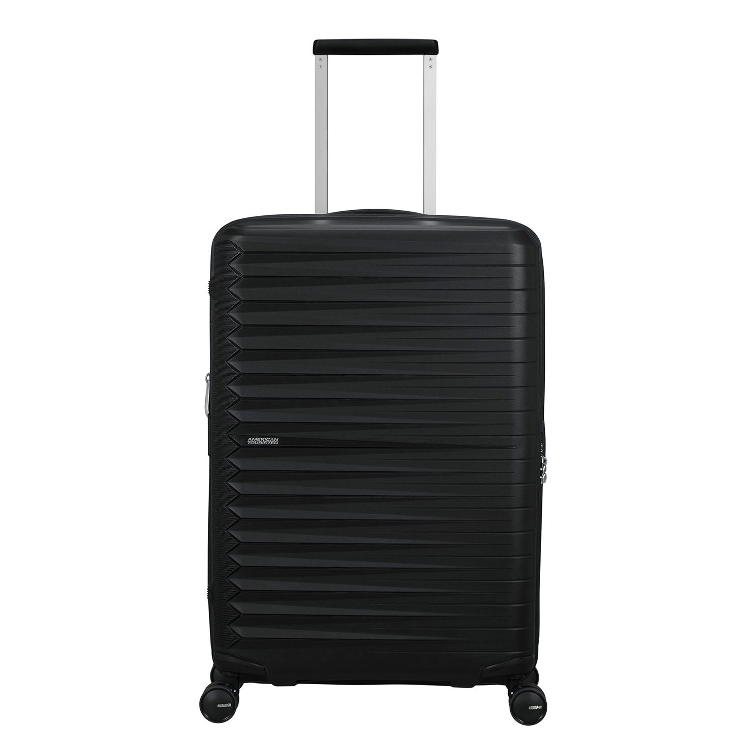 Travelbags American Tourister FastForward Spinner 68/25 TSA Exp flash black hardcase koffer lichtgewicht koffer aanbieding