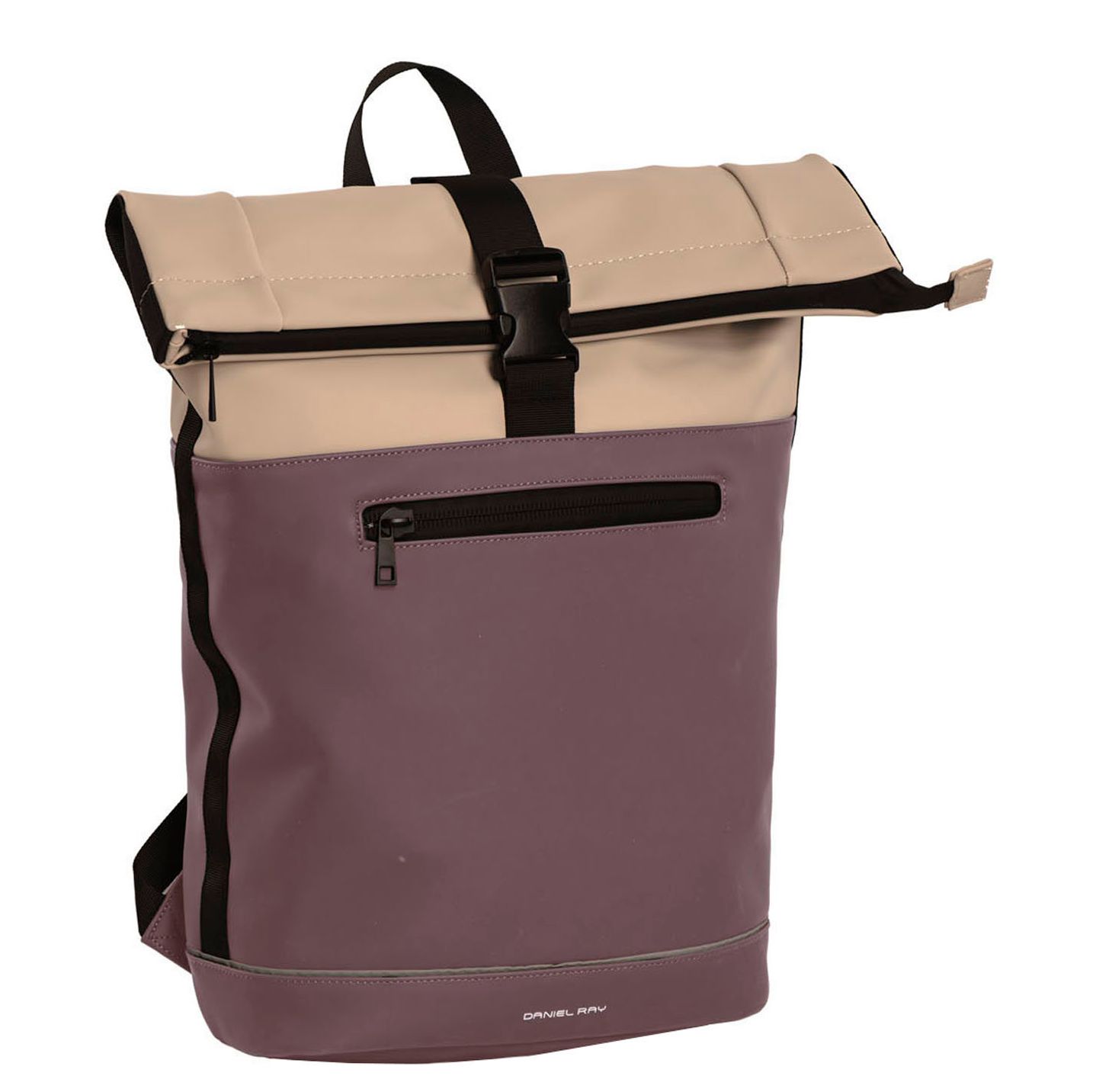 Daniel Ray Laptop Rugzakken paars, khaki en multicolor