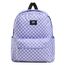 Vans Old Skool Check Backpack purple