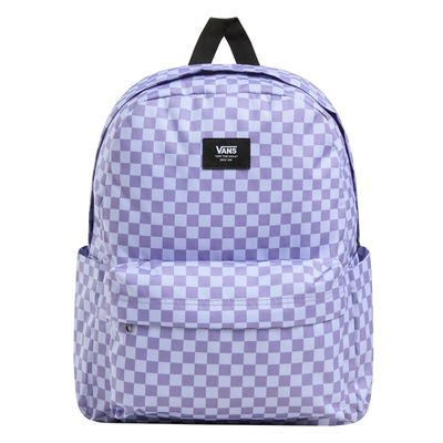 Vans Old Skool Check Backpack purple