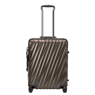 TUMI 19 Degree Aluminum Continental Carry-On textured gunmetal