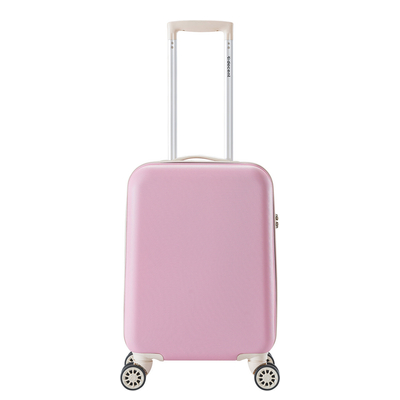 Decent Star-Maxx Handbagage Trolley 55 pastel roze