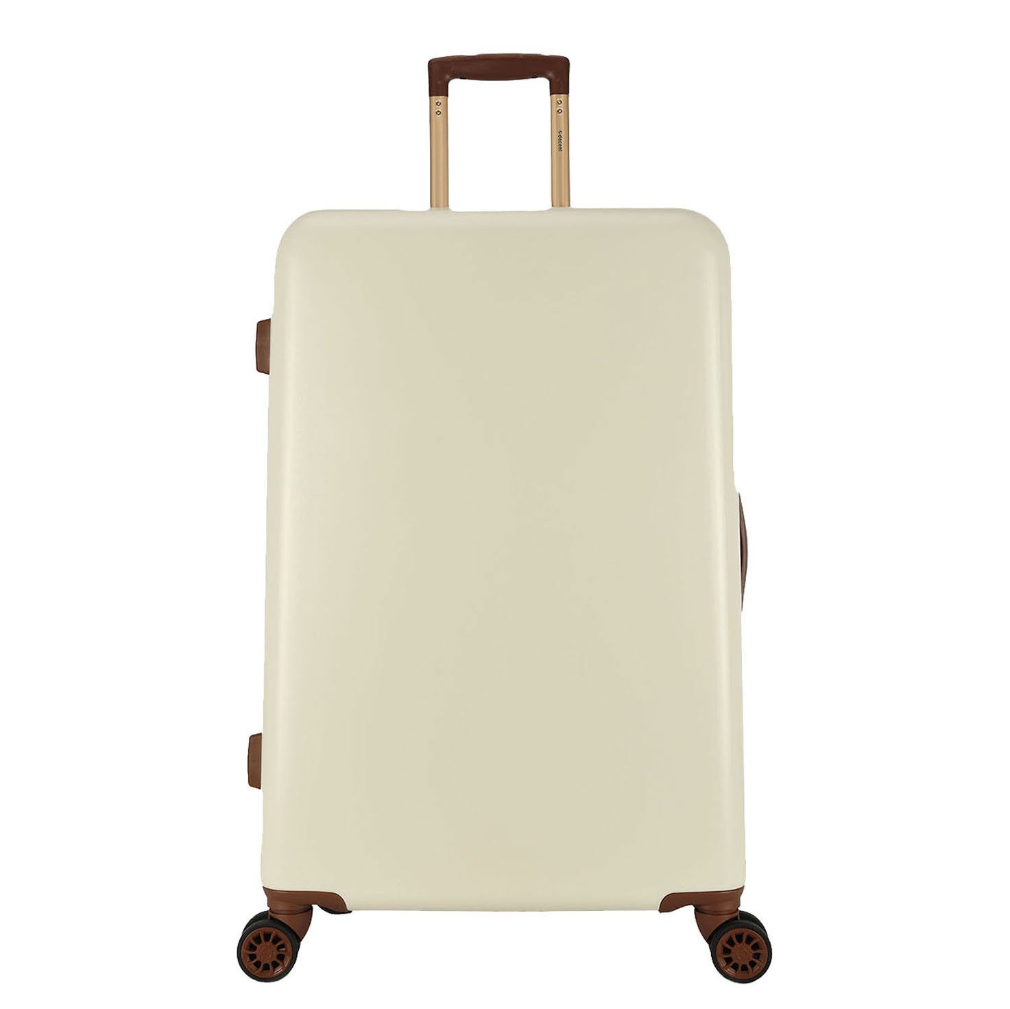 Decent Retro Koffer Groot 76 cm White