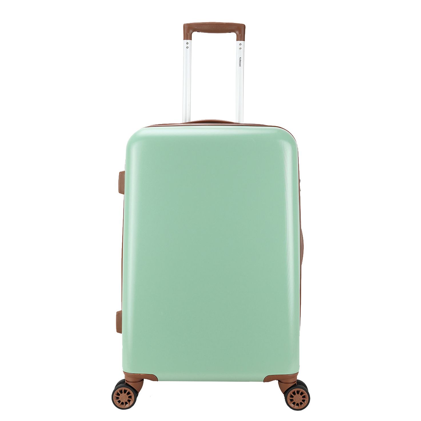Decent Retro Koffer Medium 67 cm Olive Light Green