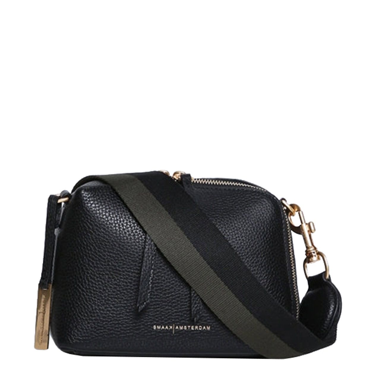 Smaak Amsterdam crossbodytas zwart