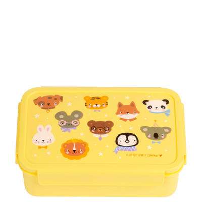A Little Lovely Company Robin Bento Lunchbox animal friends