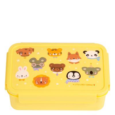 A Little Lovely Company Robin Bento Lunchbox animal friends