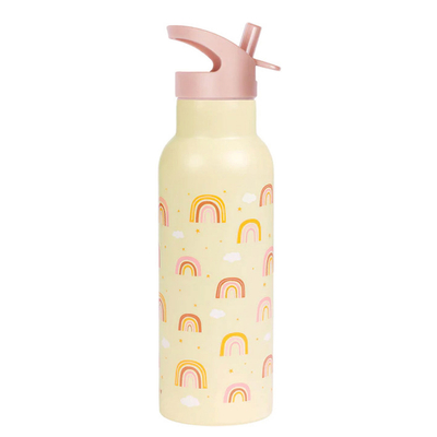 A Little Lovely Company Alex Water Bottle XL rainbows