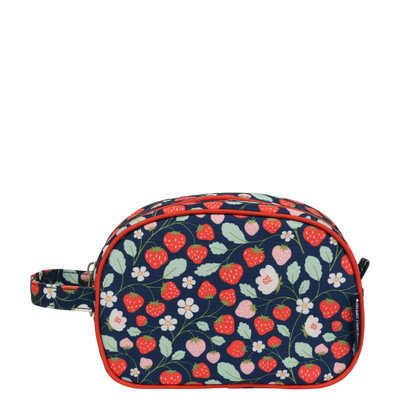 A Little Lovely Company Jules Toiletry Bag strawberries