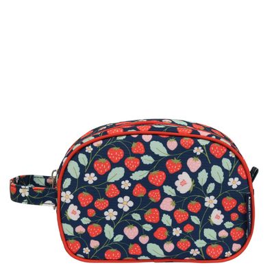A Little Lovely Company Jules Toiletry Bag strawberries